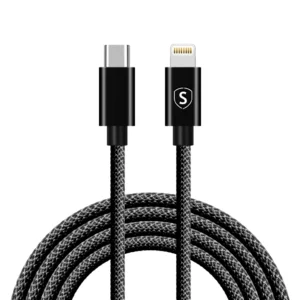 Baseus Cafule USB-C till Lightning, 2.1A 1 m - Röd/Svart