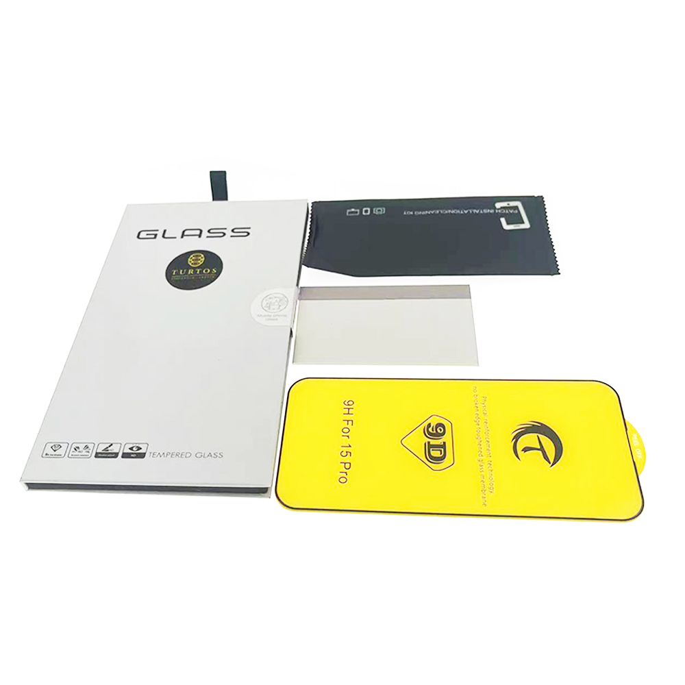 Full cover tempered glass for iPhone 15 Pro