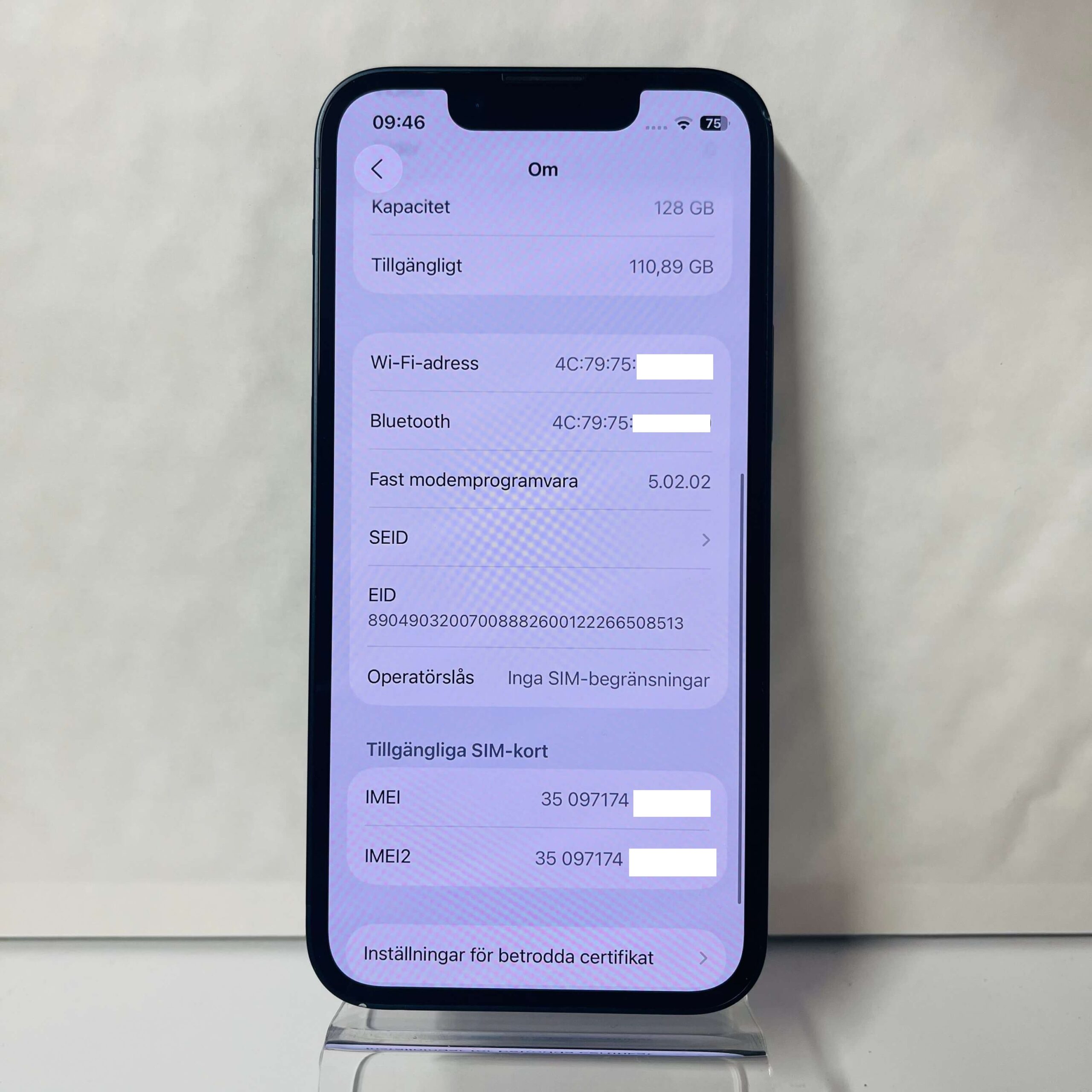iPhone 13 mini 128 GB – 6 mån garanti - 9491 - Bild 2