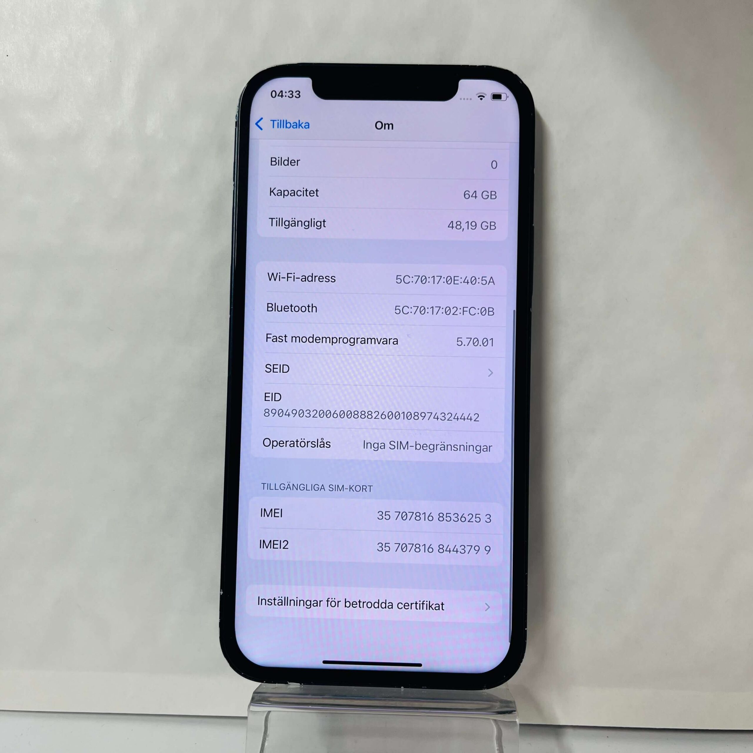 iPhone 12 64 GB – 3 mån garanti - 6253 - Bild 2