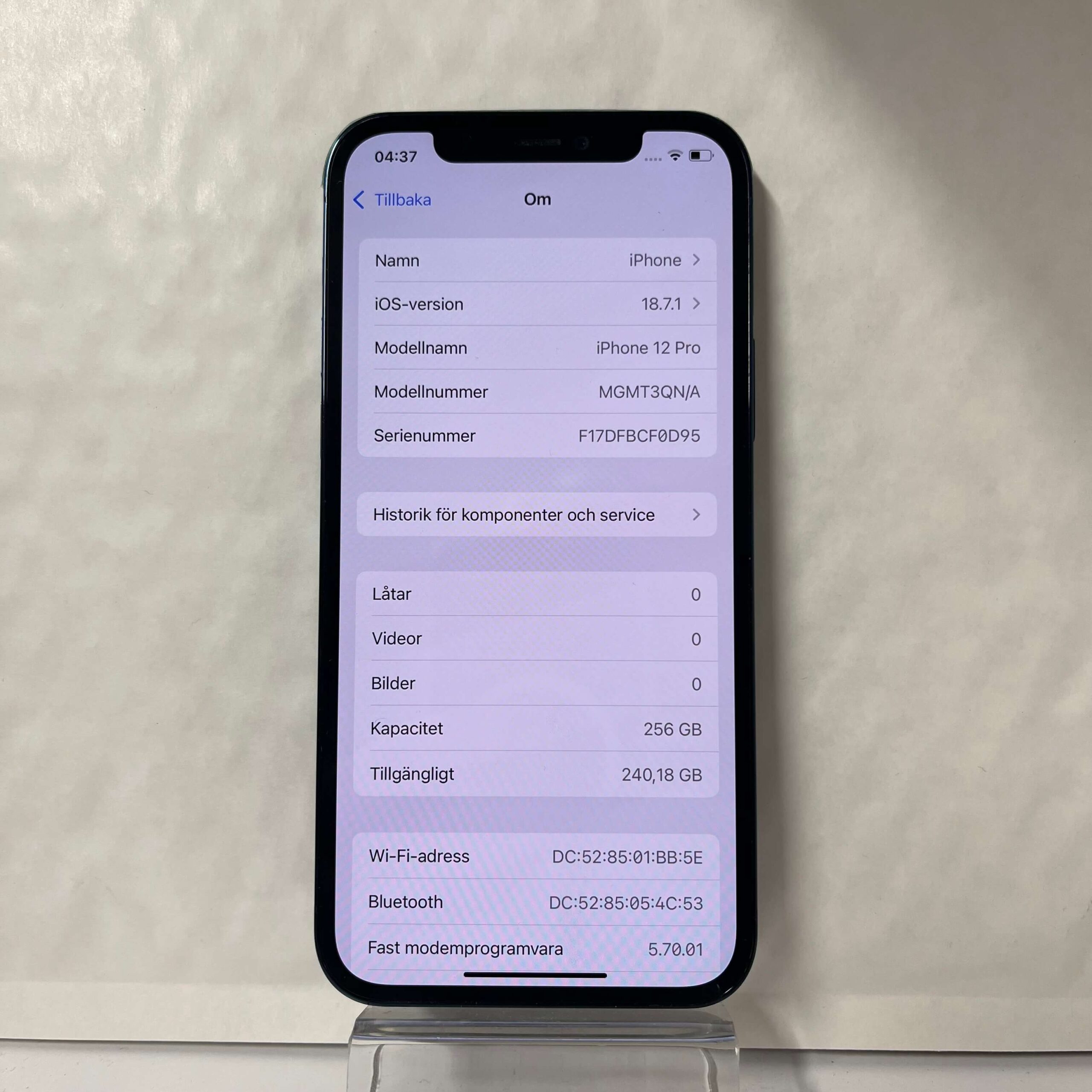 iPhone 12 Pro 256 GB – 3 mån garanti – 2232(Ej Face ID) - Bild 4