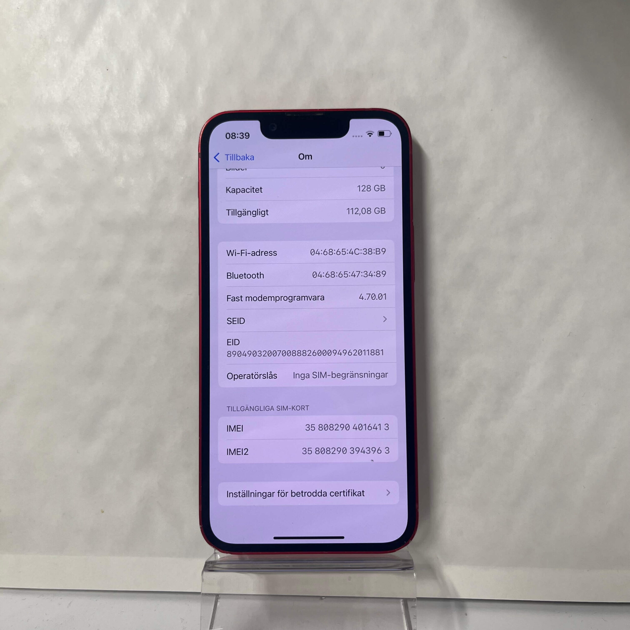 iPhone 13 mini 128 GB – 6 mån garanti – 6413 - Bild 2