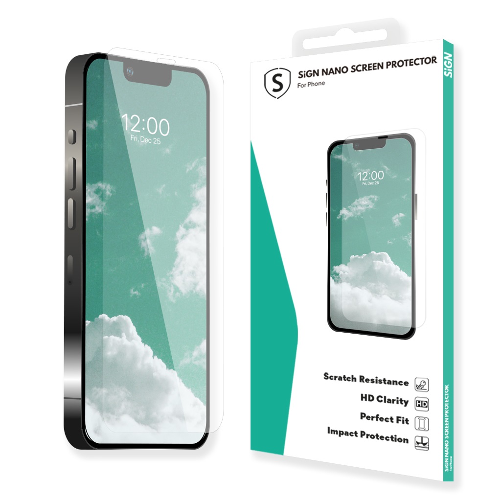 SiGN Strong Nano Skärmskydd till iPhone 13 & iPhone 13 Pro