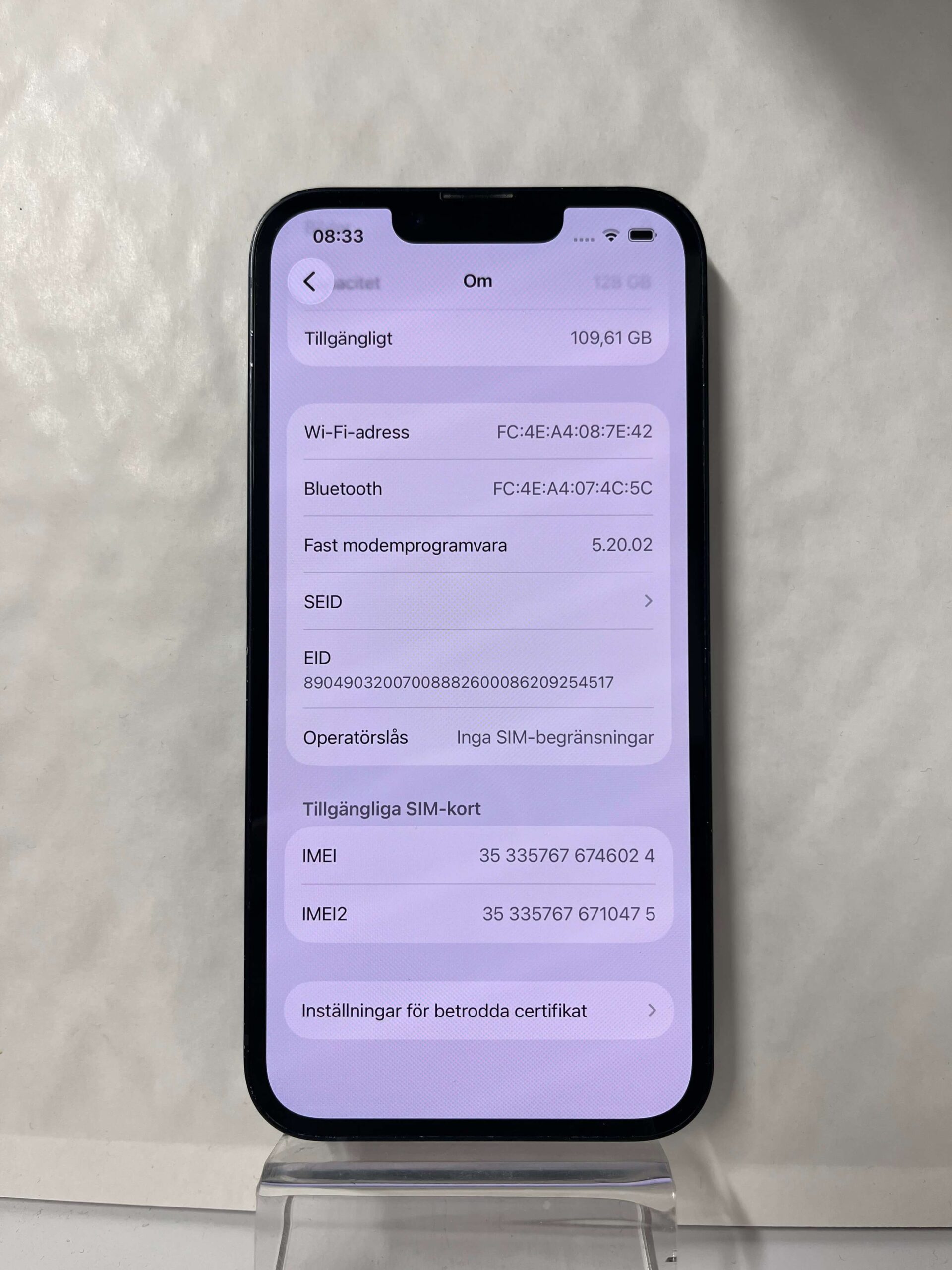iPhone 13 128 GB – 3 mån garanti – 6024 - Bild 3