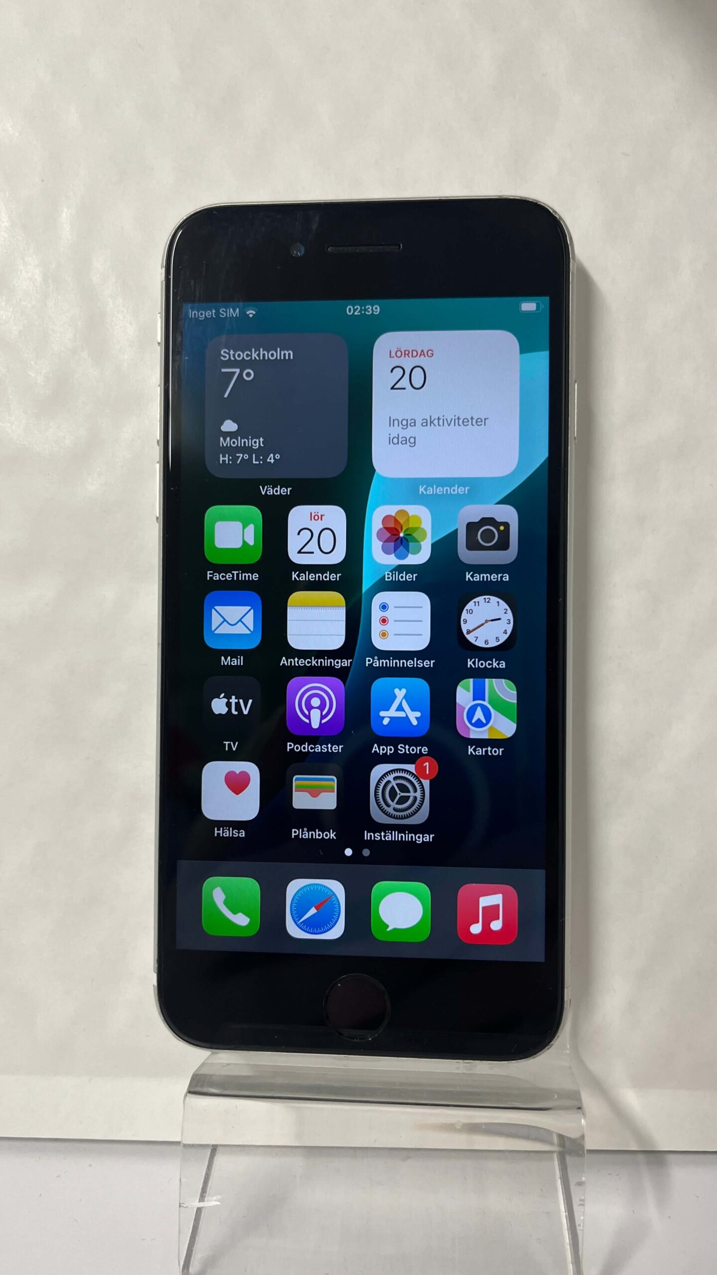 iPhone SE(2020) 64 GB – 3 mån garanti - 9701