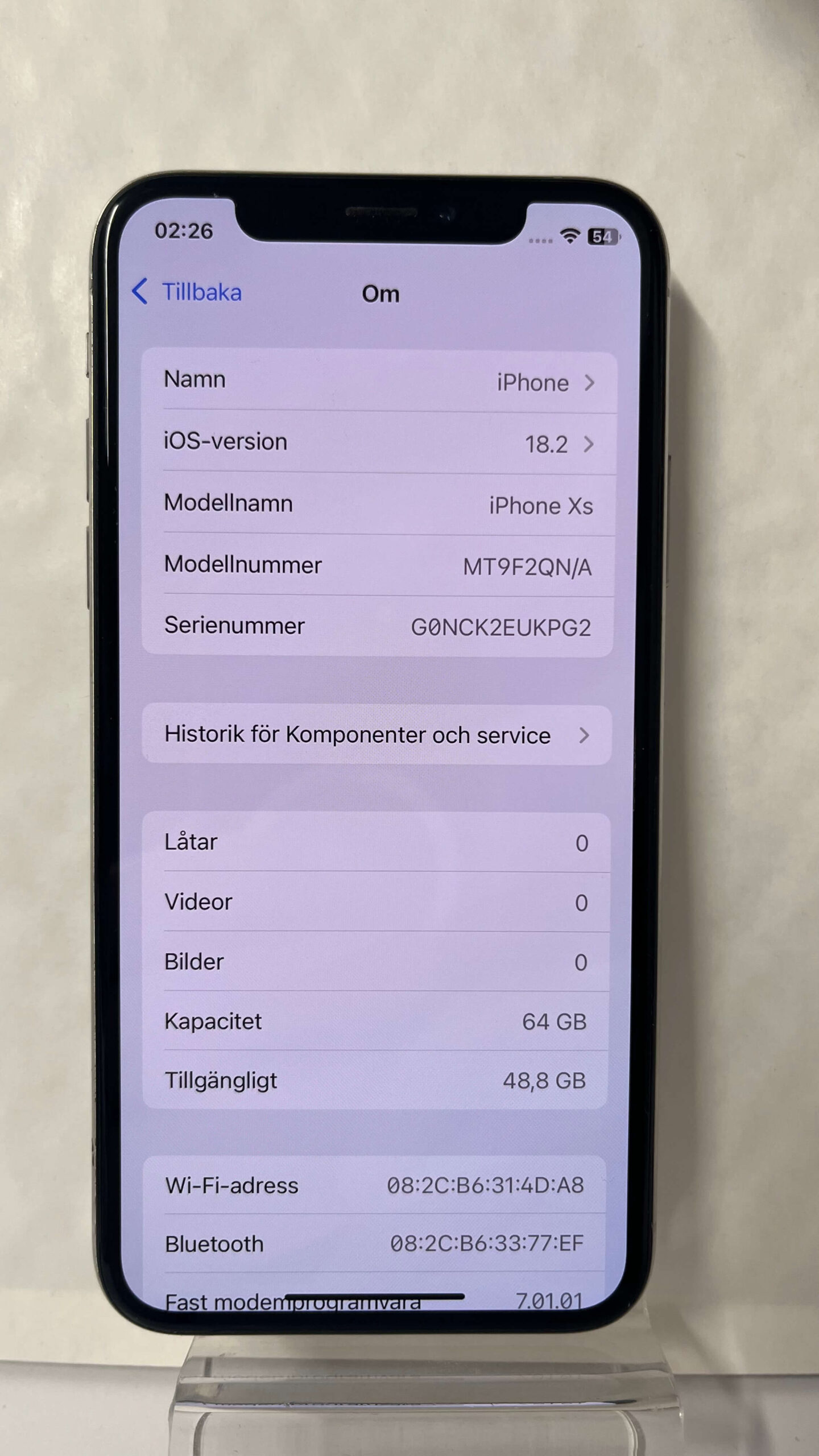 iPhone Xs 64 GB – 3 mån garanti – 1533 - Bild 4