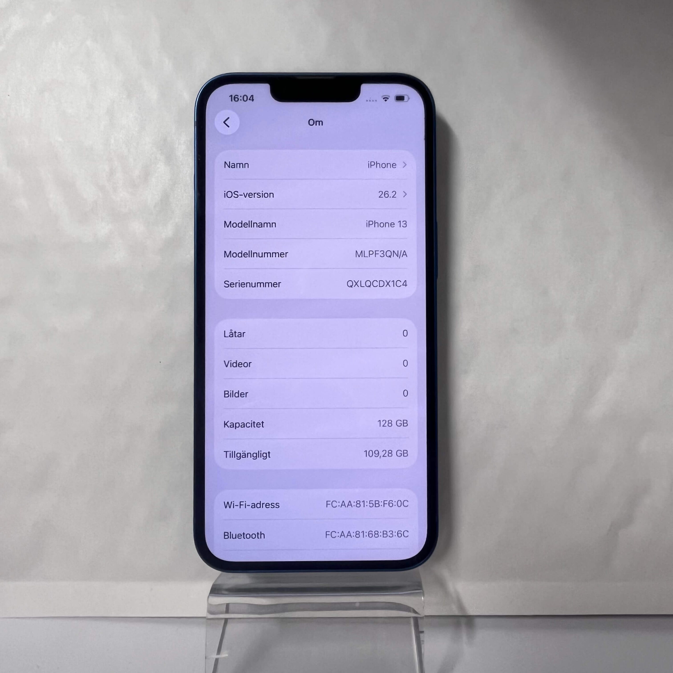 iPhone 13 128 GB – 3 mån garanti – 0260 - Bild 3