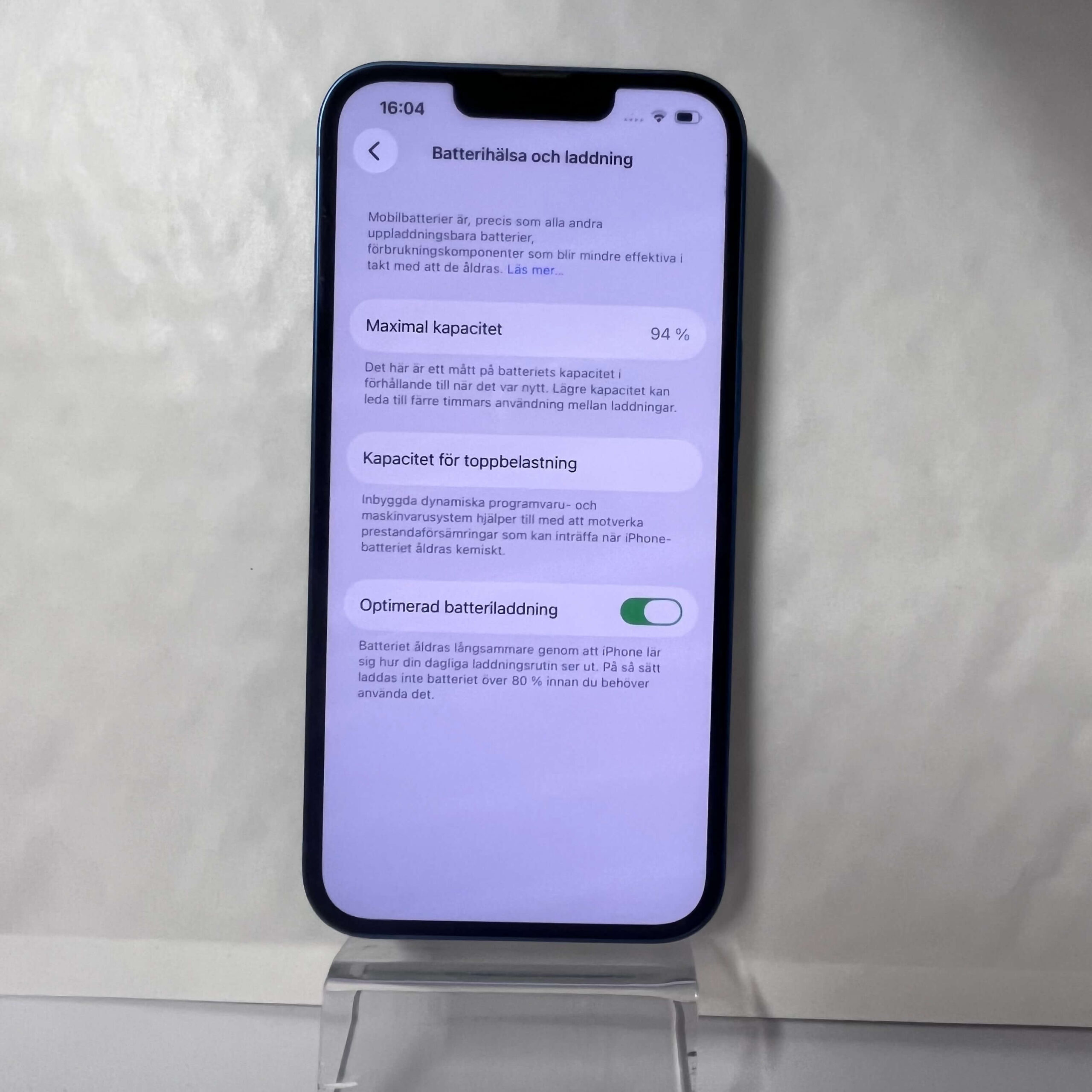 iPhone 13 128 GB – 3 mån garanti – 0260 - Bild 4
