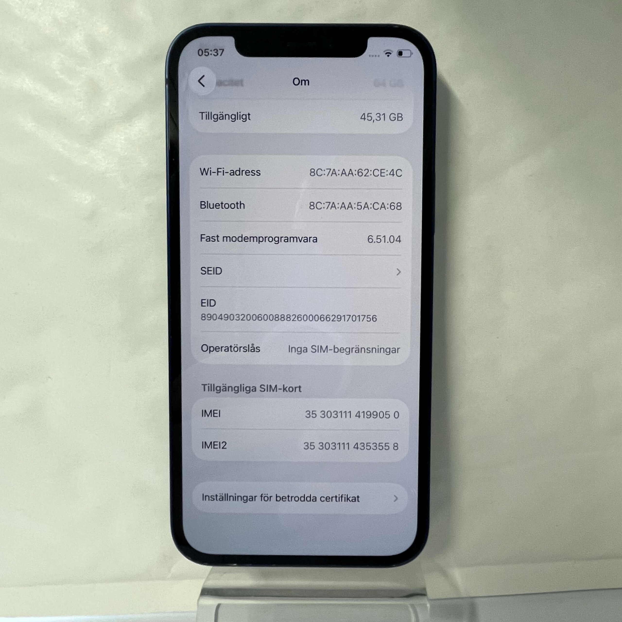iPhone 12 64 GB – 3 mån garanti – 9050 - Bild 2