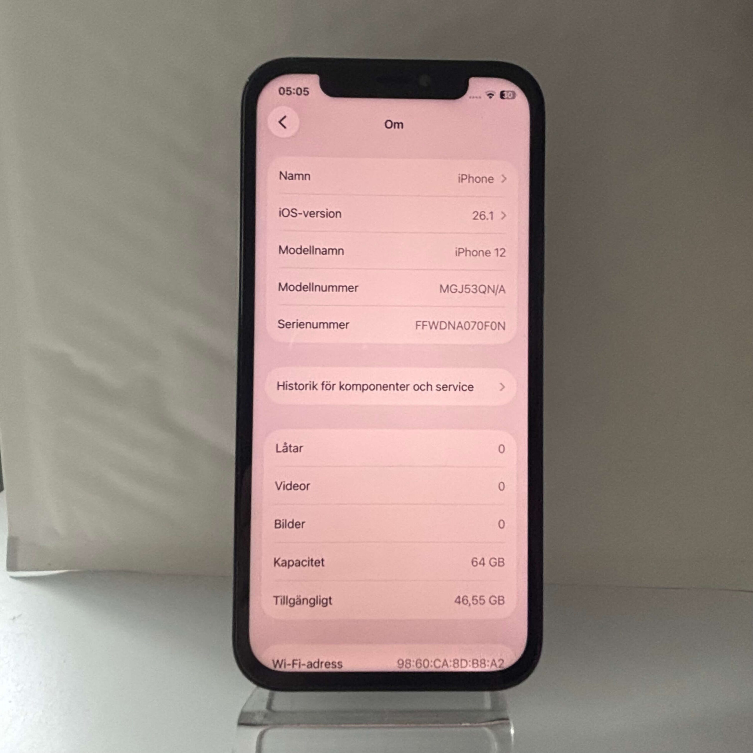 iPhone 12 64 GB – 3 mån garanti – 0573 - Bild 4
