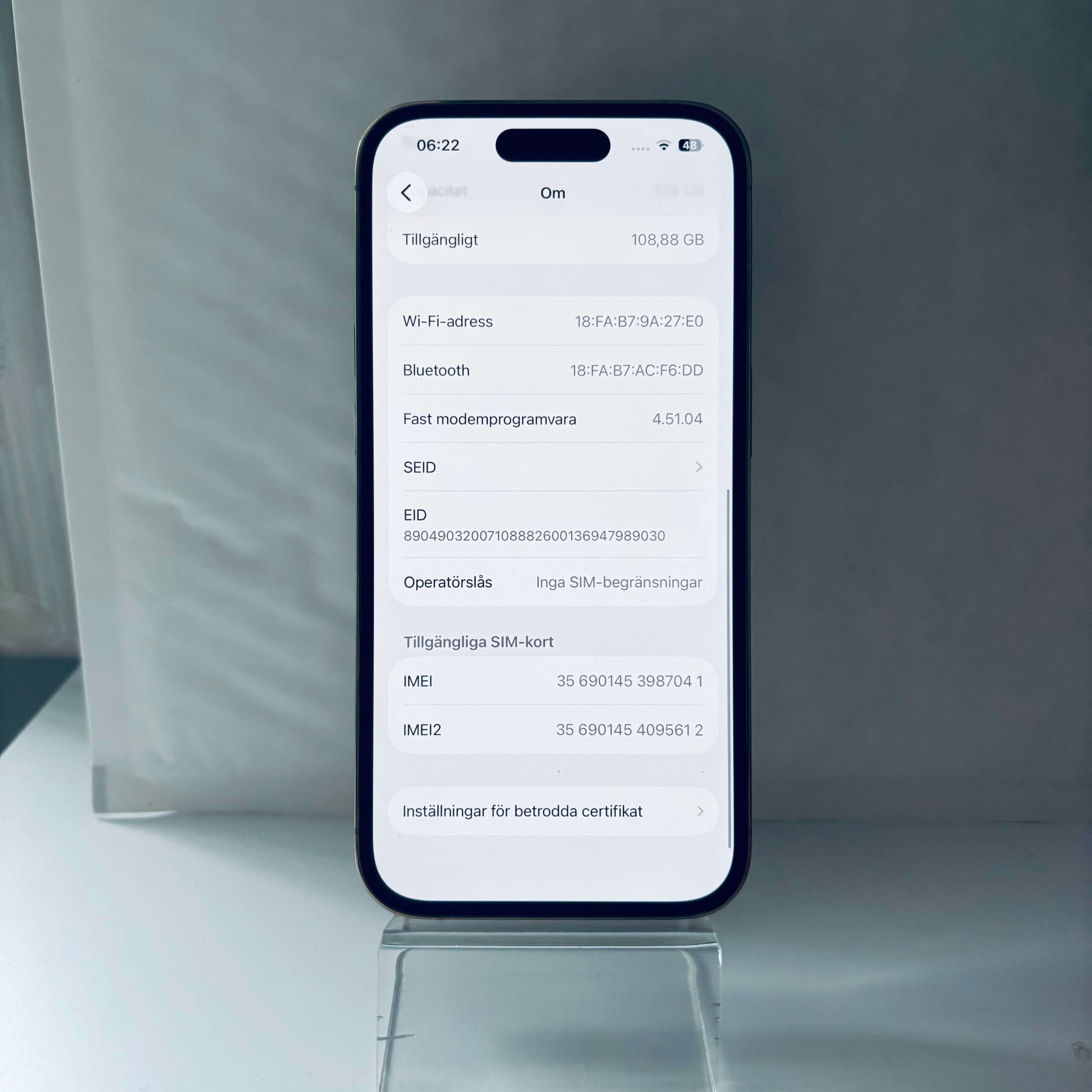 iPhone 14 Pro 128 GB – 3 mån garanti – 7041 - Bild 3