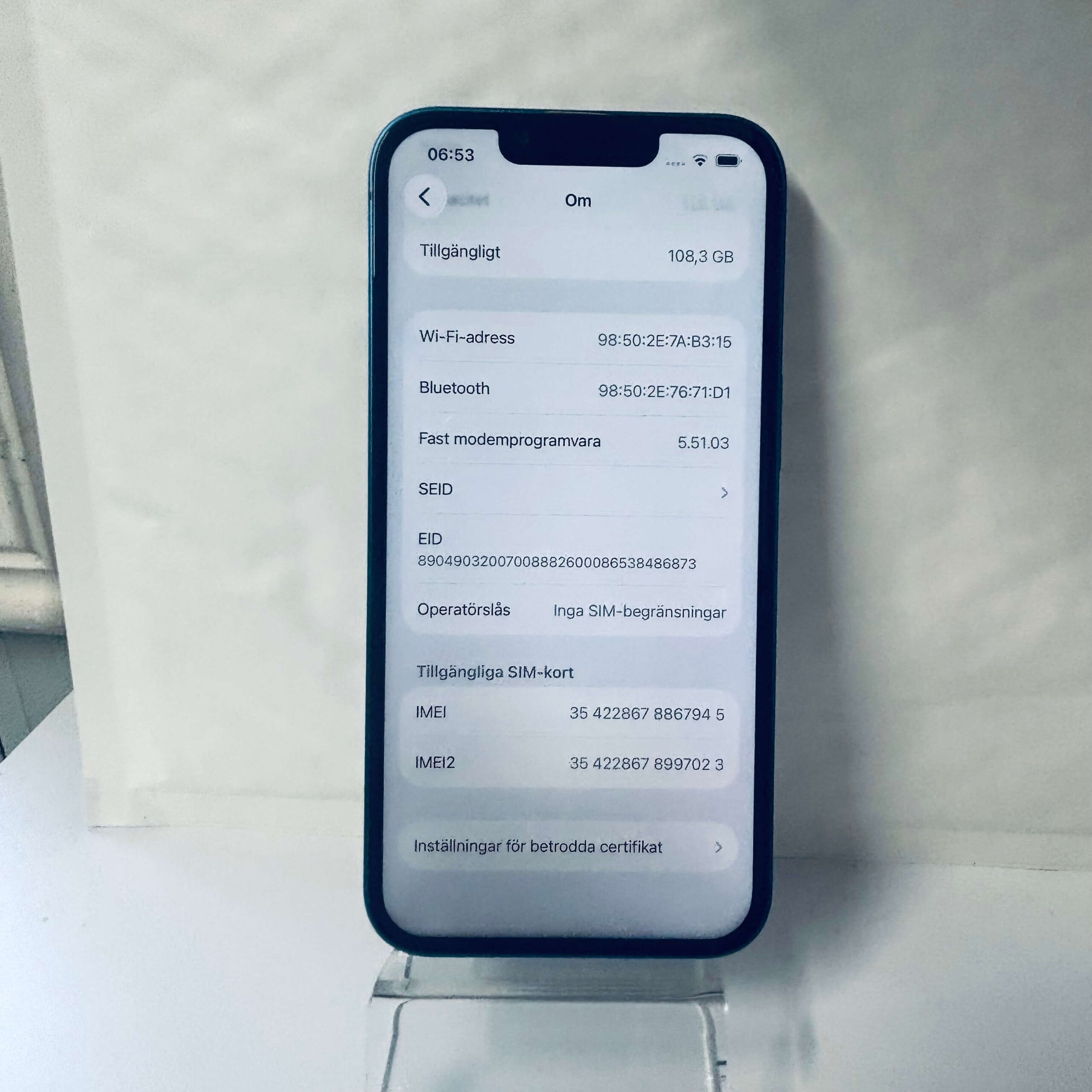iPhone 13 128 GB – 3 mån garanti - 7945 - Bild 4