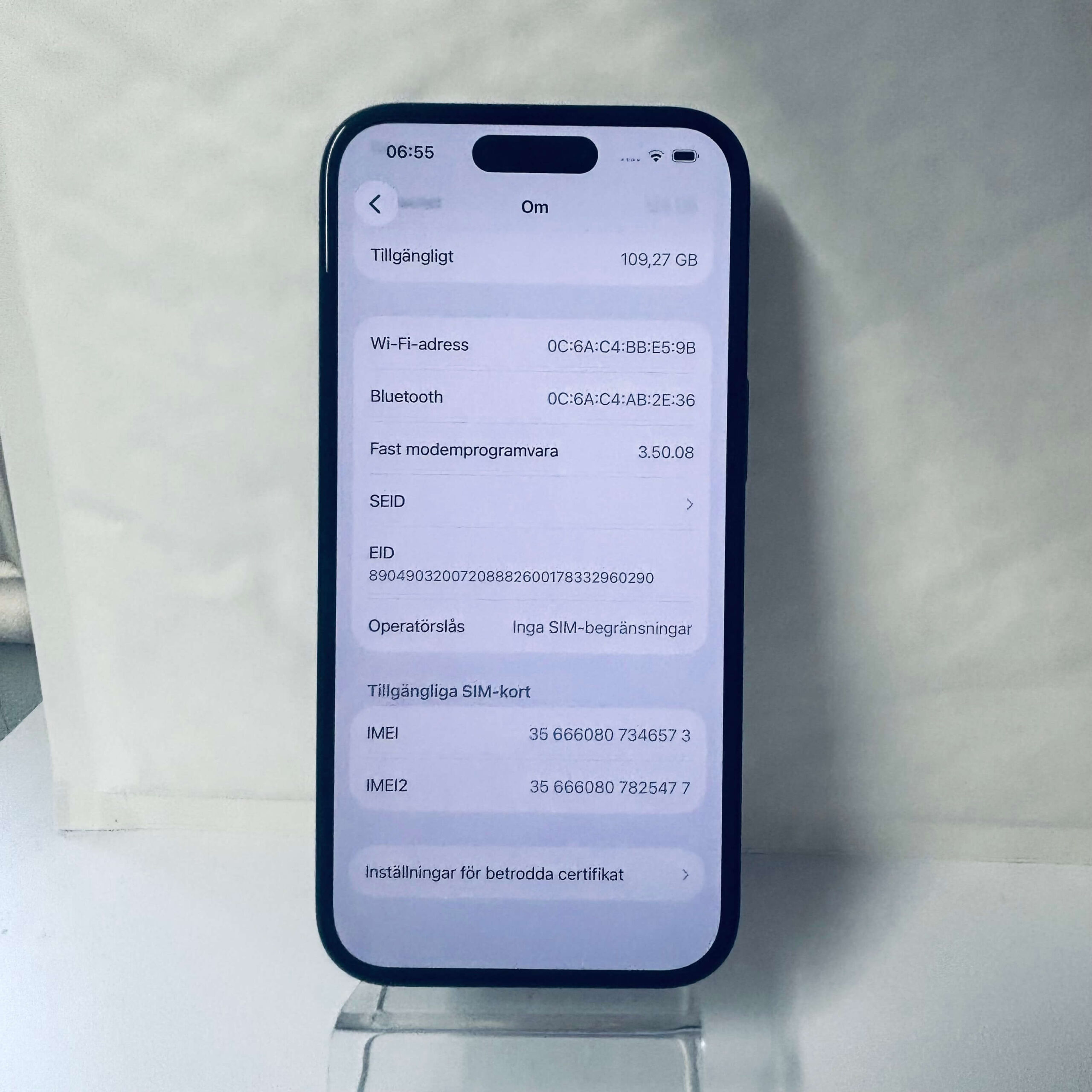 iPhone 15 128 GB – 3 mån garanti – 6573 - Bild 3